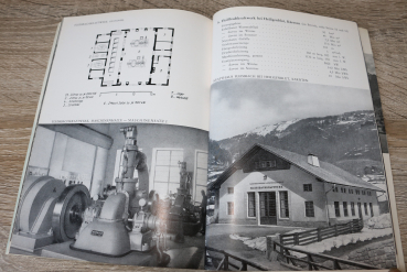 Buch - Das Tauernkraftwerk - Glockner Kaprun / Zell am See - Salzburg / J. Götz / 1956 / 66 Seiten + Faltblätter